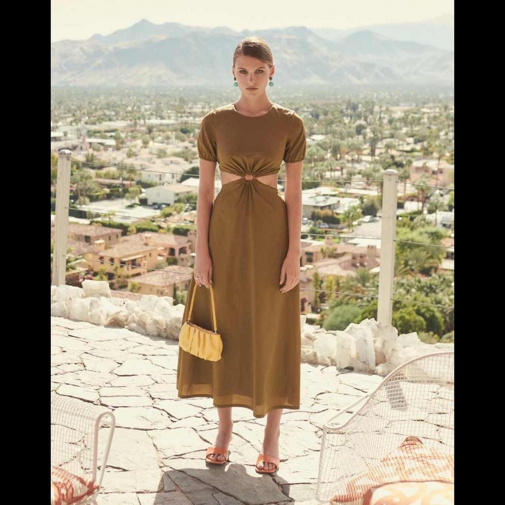 STAUD CALPSO MAXI DRESS
